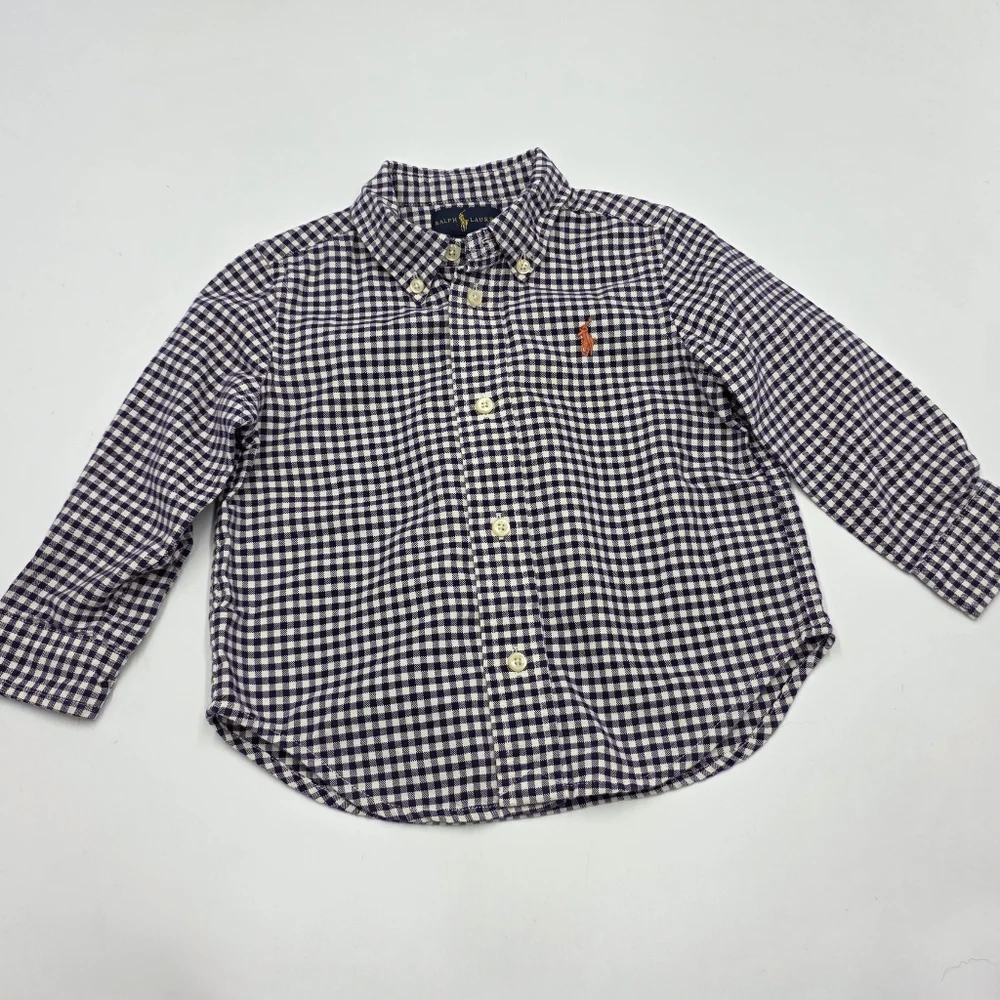Ralph Lauren baby boy oxford button down size 18 months